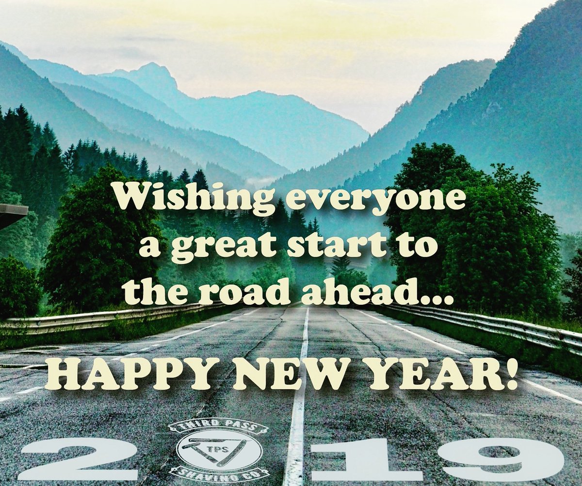 Wishing you all a great 2019!!! Thanks for being a part of our journey and we cant wait for you to join us on the road ahead!
.
#thirdpassshaving #thirdpassshavingco #gentlemenscollection #heroscollection #artisansoap #artisanshavesoap #wetshaving #beardoil #newyear #theroadahead