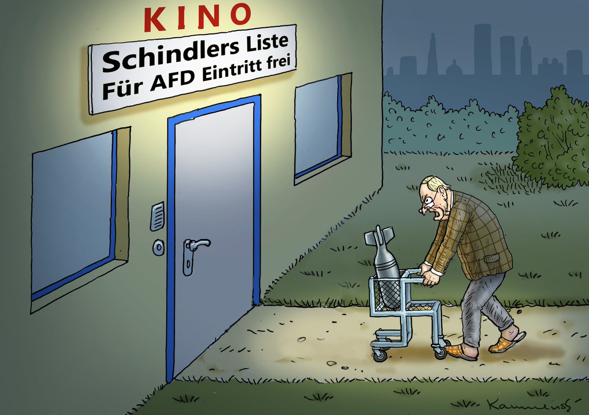 MarianKamensky1's tweet image. GAULANDS ATTACKE GEGEN "Grünversifftes Rotfaschisten-Kino"
 Bitte lesen:
 bento.de/politik/hachen…
 facebook.com/humorkamensky
 humor-kamensky.sk
 
 #SchindlersListe #Bombenstimmung #AfD #Gauland