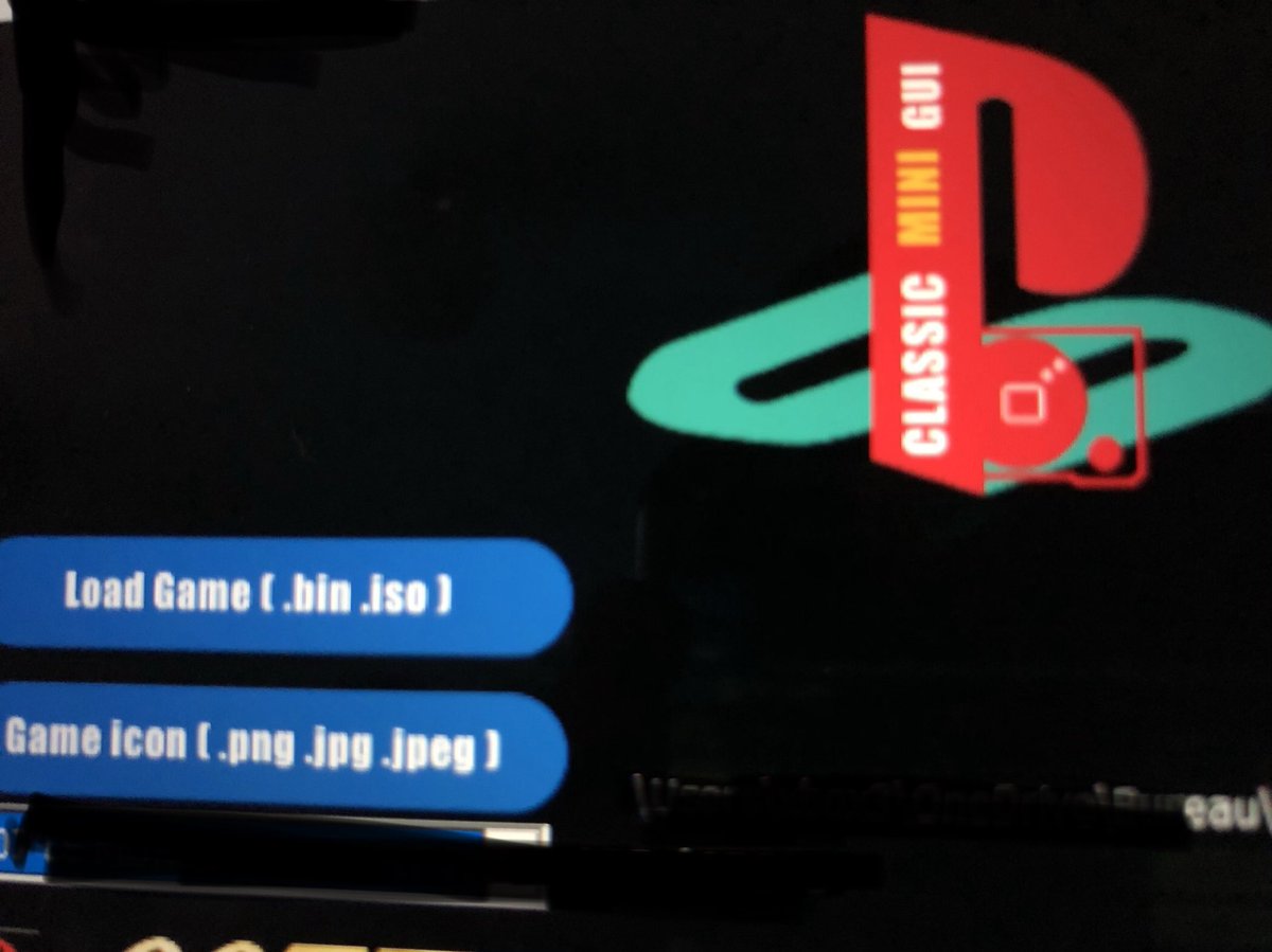 nuagedan100's tweet photo. Version 0.2 works very well! Iso bin and png jpg and jpeg support for local images.
I don't publish v0.2 but we'll switch to v0.3 directly for a more complete update.
Work a progress!
Be patient! #psclassic #psclassicminigui #developement https://t.co/18Bt1gxZGG