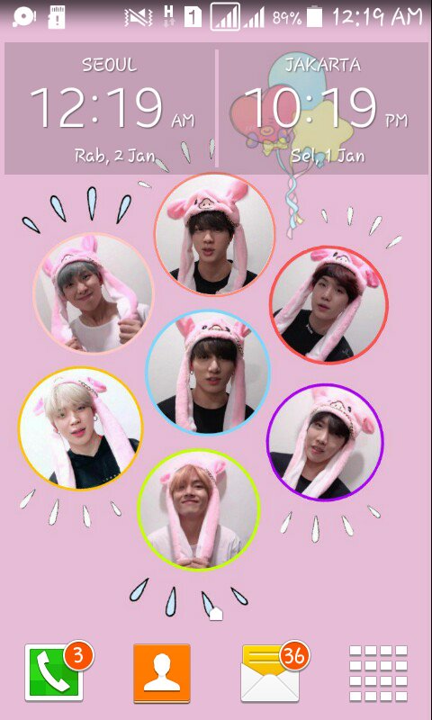 rladmsfk's tweet photo. Ini gue ga tau kenapa bawaannya pengen nge-pink semua😂
Mulai dari lock screen,home screen,sampai background chat😅
@BTS_twt https://t.co/bBiHoWgHTh