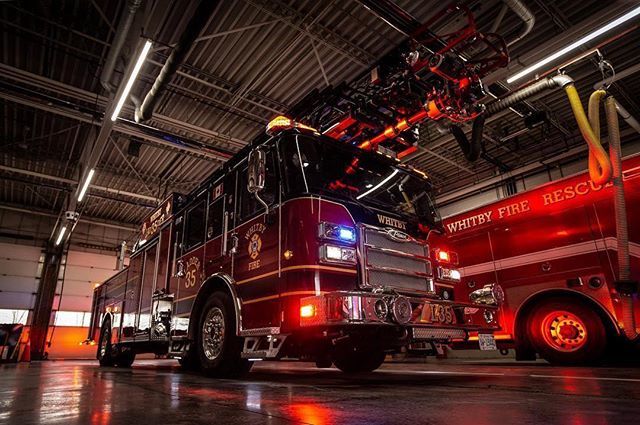 From @myschabear #fireapparatus #bomberodesigns ・・・
Always ready. The new Ladder35 at Whitby Fire HQ #firedepartment #whitbyfirerescue #whitbyfire #whitbyfiredepartment #firefighters #fireservice #firetruck #fireapparatus #whitby #townofwhitby #emerg… bit.ly/2AoqF2K