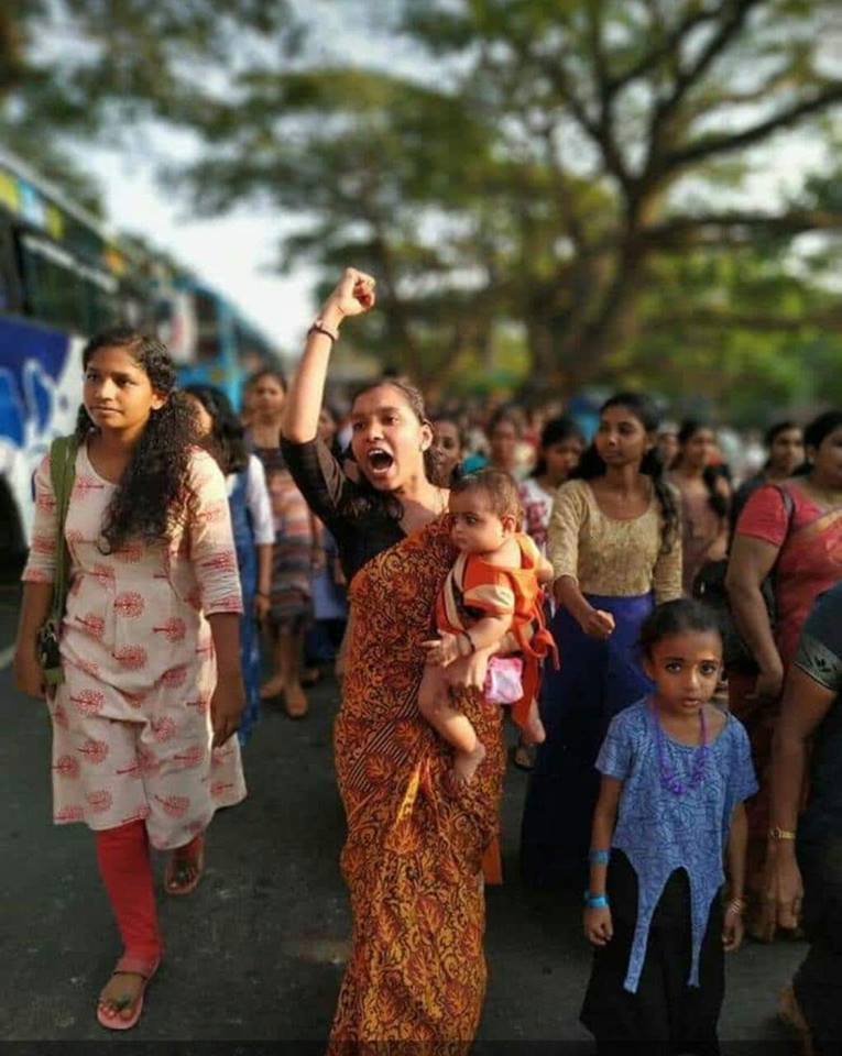 cpimspeak's tweet image. #WomensWall 
#VanithaMathil