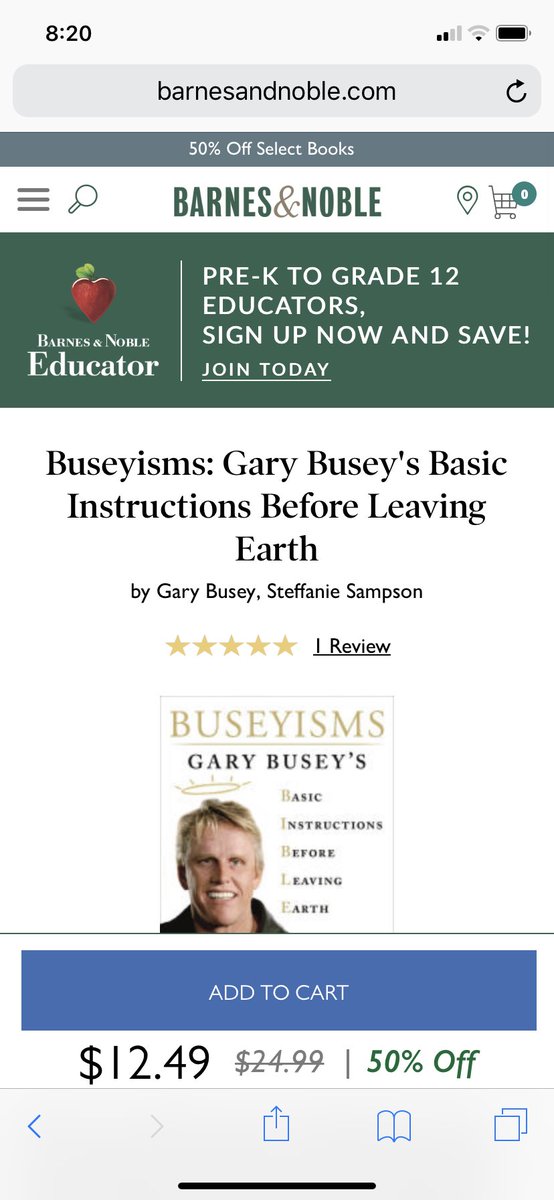 Gary Busey On Twitter Wow What A Perfect Day For A 50 Off