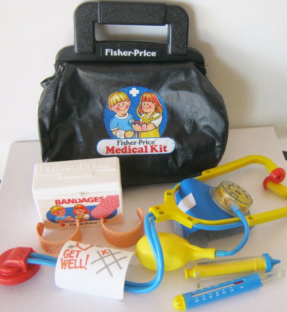 fisher price doctor kit 80s