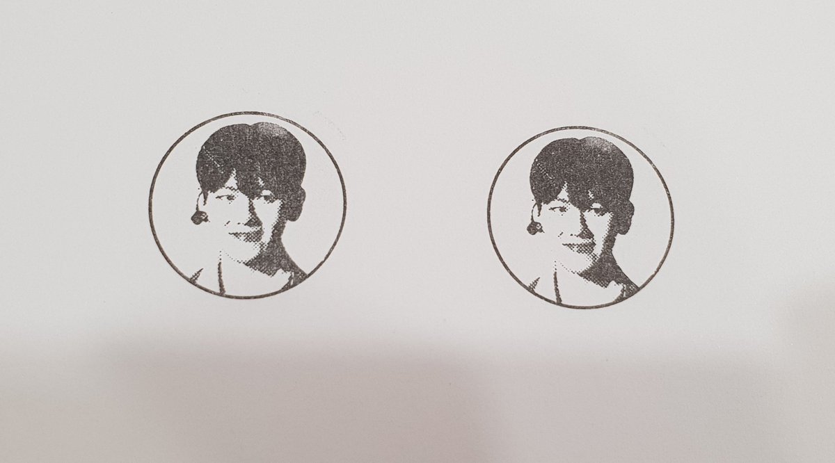 [연예인얼굴도장] 원하는 모든 연예인얼굴사진으로 도장 제작가능🤗(일반인 사진도 제작가능) tweet media