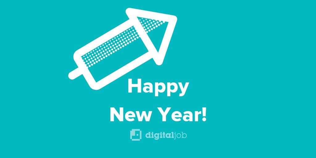 Welcome to 2019, it's going to be a great year! #newyear2019 digitaljob.org