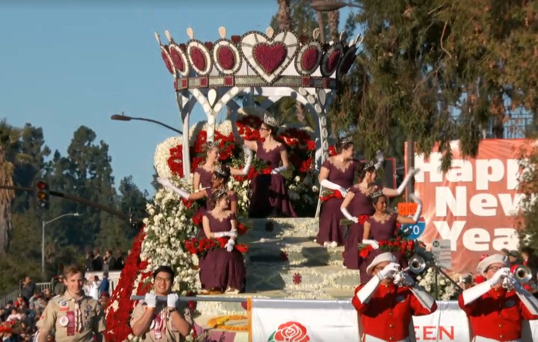 ¡TRADICIÓN EN PASADENA! Desfile de las Rosas rindió homenaje a la