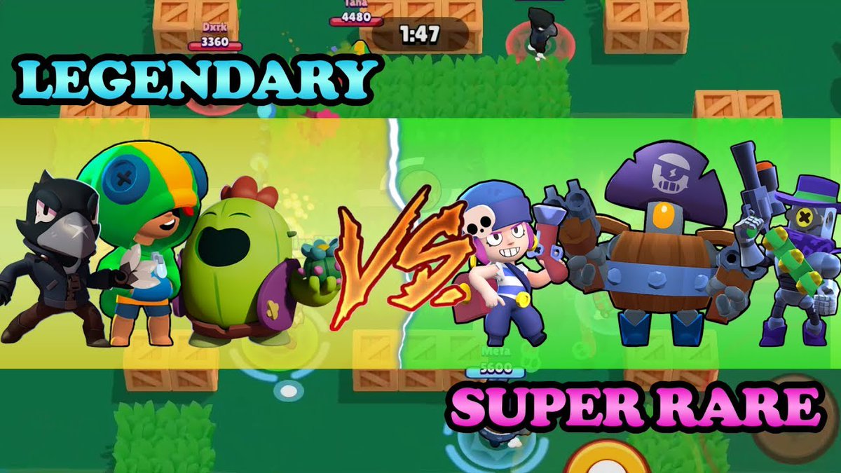 Captain Shiraj On Twitter Legendary Team Vs Super Rare Team In Every Game Mode Brawlstars Https T Co Zdc16g5lwl Brawlstars