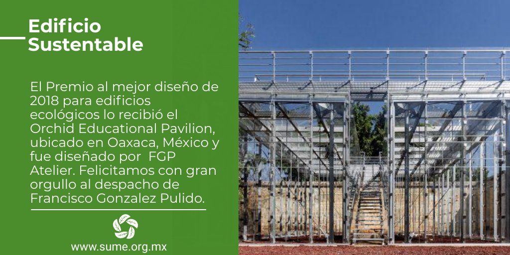 SUME_Mexico's tweet photo. #EdificioSustentable https://t.co/6N2rGUNuxz