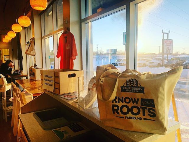 Sun is setting on the first day of the new year at the co-op! Stop in and check out our weekly sale starting tomorrow or have some food from the HotBar! #prairierootsnd bit.ly/2Apwe0N