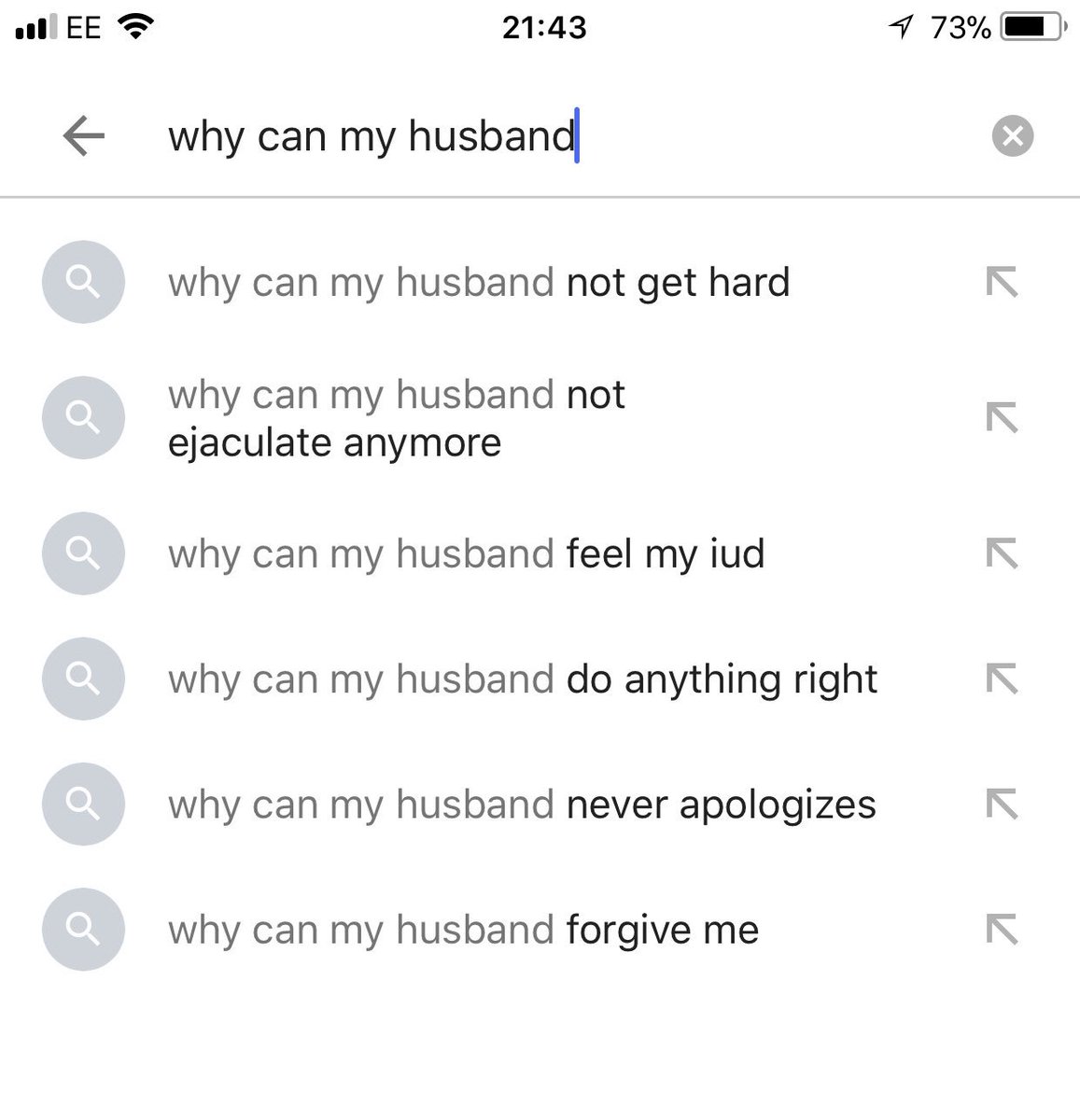 MsRitaHussain's tweet photo. Google top search results explain it all 😂 #marriage #googleanswers https://t.co/ww5gzOVRfB