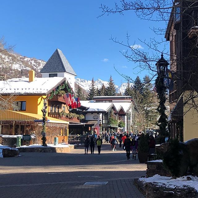 New year, same beautiful Vail village. We can’t wait to spend 2019 with you!