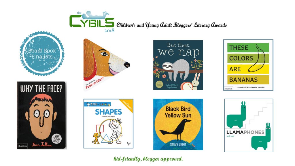 CybilsAwards's tweet photo. Time to up the "awww" factor! https://t.co/1V5SZYGHvb The 2018 #Cybils #BoardBook finalists | @SteveLight @EMroziewicz David W Miles, Darya Dremova, Janik Coat, Jason Fulford, Tamara Shopsin, Jean Jullien, Jacques Duquennoy https://t.co/0ksRbEGnYq