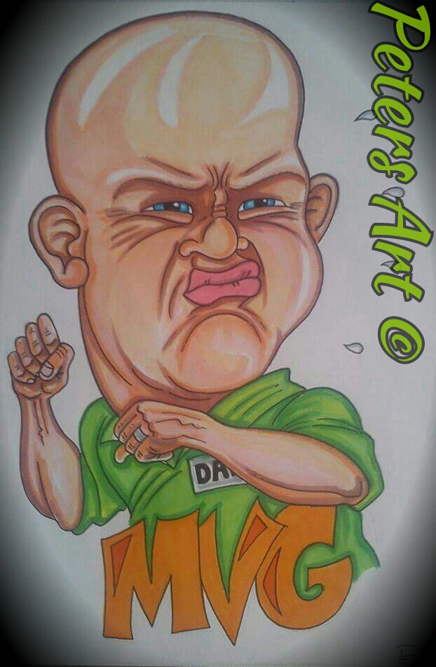 SparkysArt's tweet photo. 3 time's World Champion! 
Well Done @MvG180 👏👏
⭐⭐⭐
.
#WorldDartsFinal #PDCDarts https://t.co/x5z1OLgBNU
