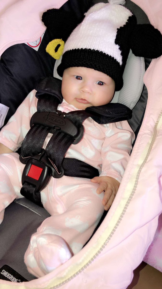 ToreySmid's tweet photo. Happy New Year from little Peanut 💜 https://t.co/HgKzCDEpym