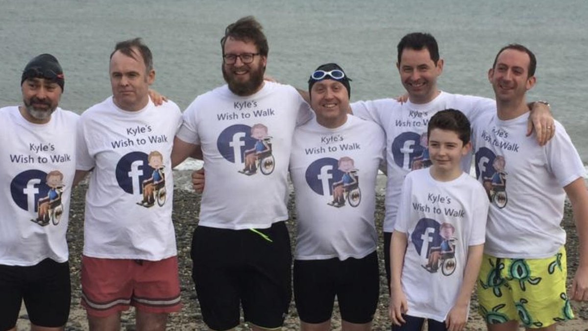 Sdr4Kyle's tweet photo. New Year's Day #SeaSwim for #SDR4Kyle 🌊🏊♂️ https://t.co/exm6SSeIAv