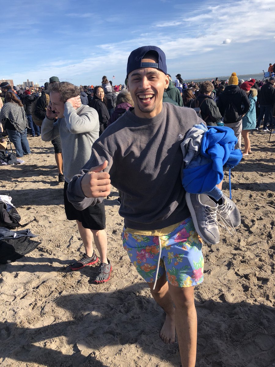 Woodsy1069's tweet photo. That is @Notorious_FG at #PolarBearPlunge https://t.co/KujTRDoJP4