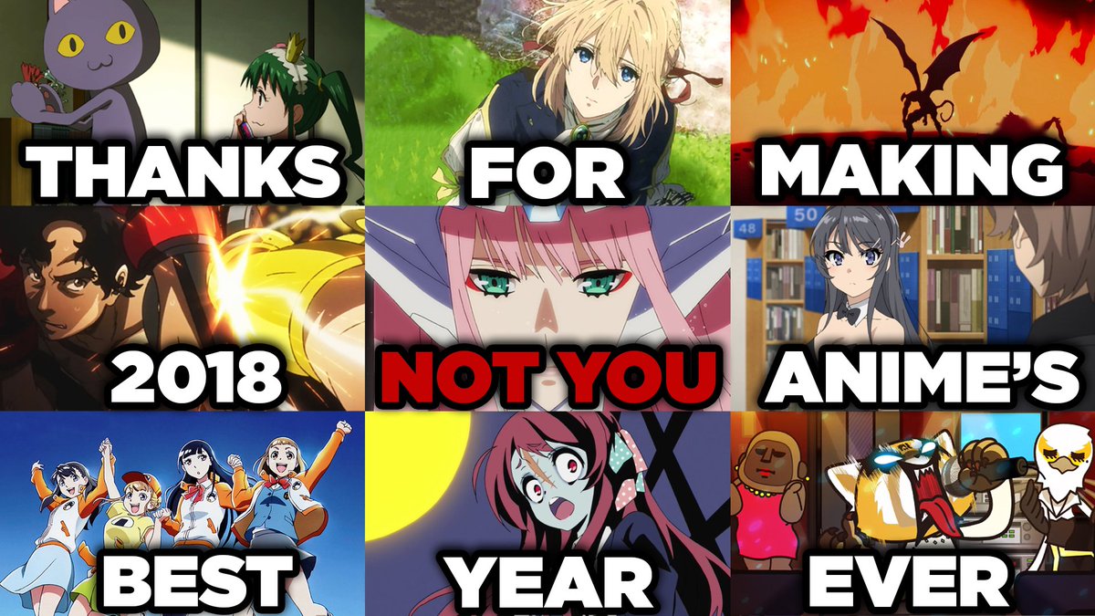 Why 2018 was the Best Year for Anime(so far)