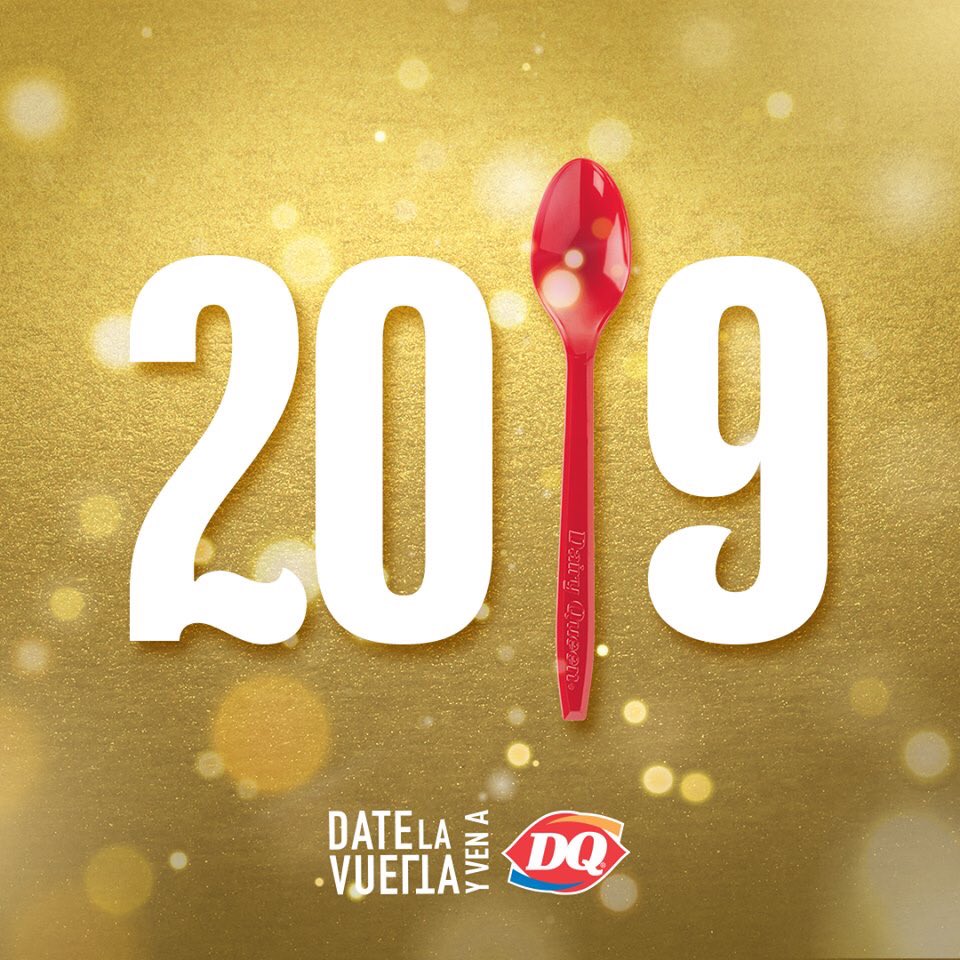 ¡Por un 2019✨ lleno de nuevos sabores de BLIZZARD®😋 y mucho amor! 💕