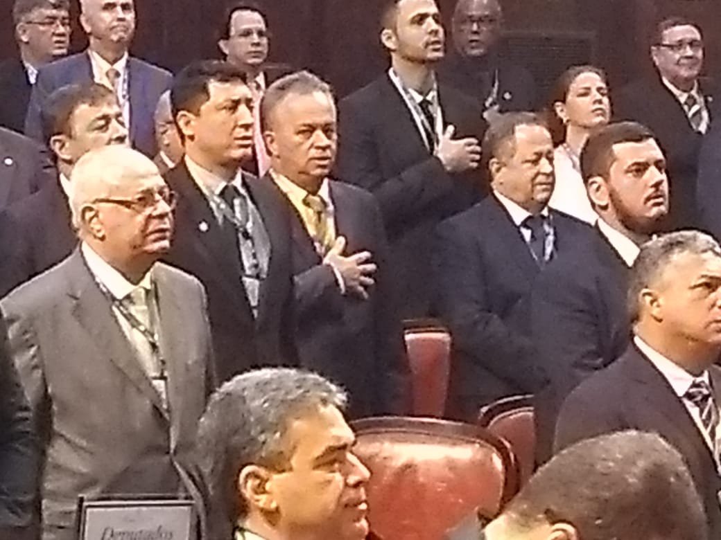 Com o meu irmão Pedro Brazão, na Assembleia Legislativa (Alerj), durante a posse do ex-juiz Wilson Witzel , como governador do Estado do Rio de Janeiro. 
#VamosComTudo