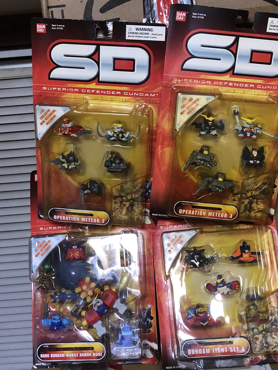 海外のSDガンダムフルカラー的なやつ まとめて譲って頂いてから