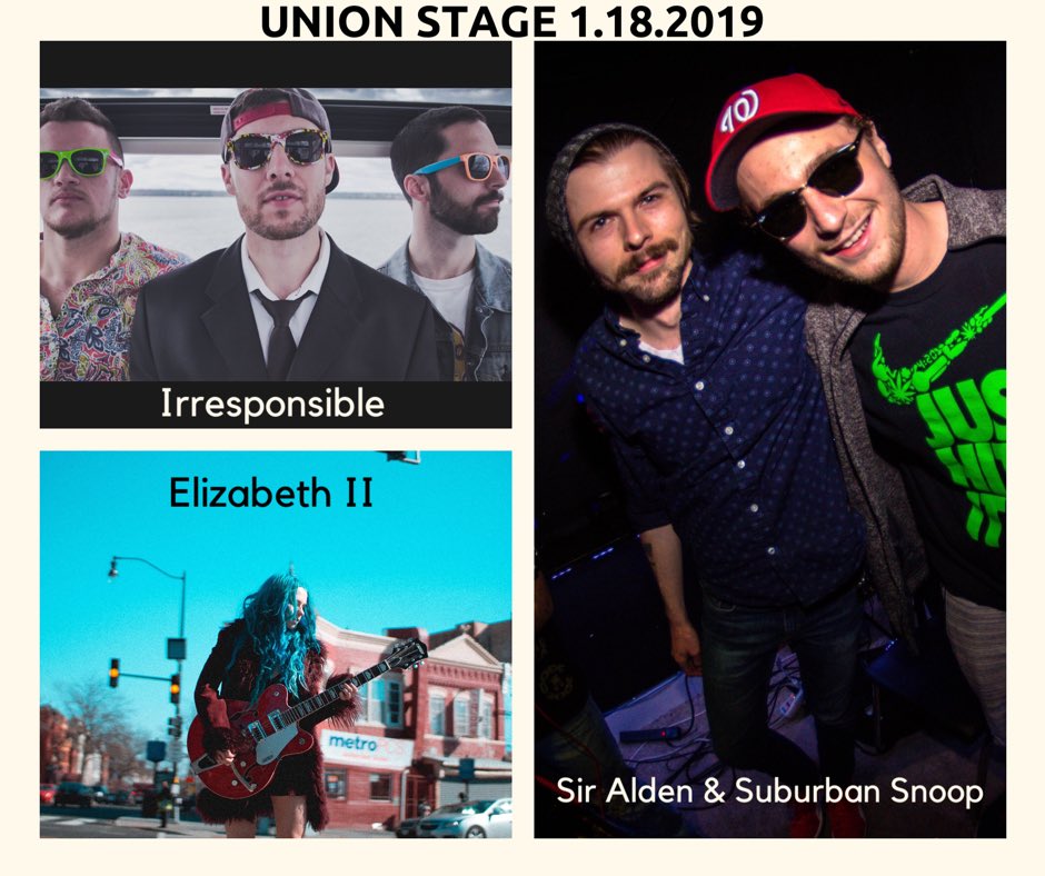 irresponsibleVA's tweet photo. #HAPPYNEWYEAR!  It’s 2019 and Irresponsible is comin to a rock venue near you! #irresponsible #rocknroll @unionstage #music #livemusic #2019 #rock #roll https://t.co/Lcge9Hcu9q