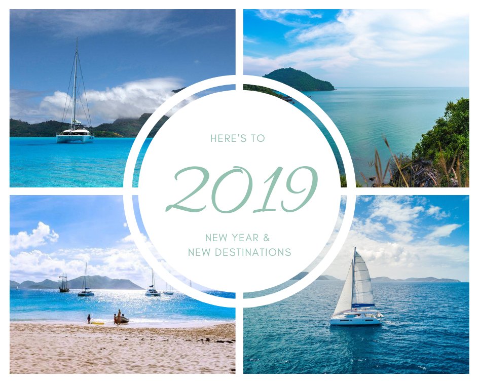 We wish everyone a VERY happy & healthy #NewYear!

#2019 #newdestinations #visailing