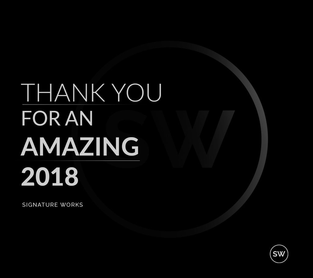_signatureworks's tweet photo. THANK YOU FOR AN AMAZING YEAR.
Thank you for trusting us with you business, we really appreciate all the referrals and commissions.
We are working tirelessly to serve you better.
THANK YOU.
Letβs Create more moments this year.
#signatureworks #ui #ux #logodesigner https://t.co/zrW2dFCX3F