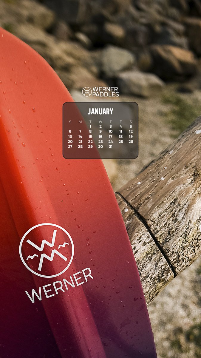 It's the new year! Start it off right with a FREE digital calendar download to help you navigate your plans for the month. 📷 Jason Learned, team athlete bit.ly/WernerPaddles-…