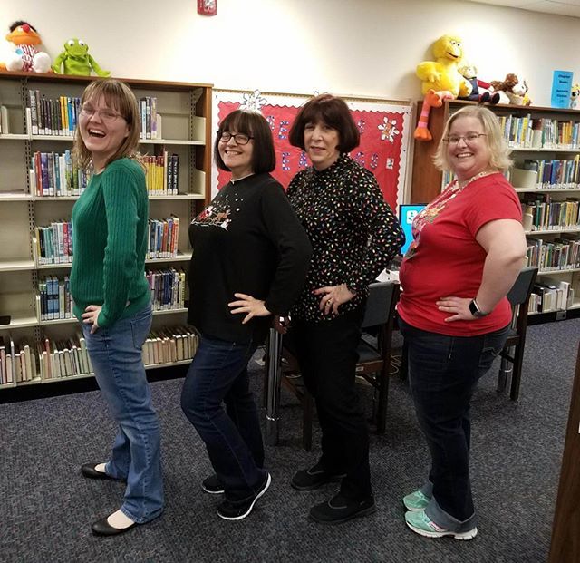 cobblibrary's tweet photo. Strike a pose! #GrittersLibrary staff wishes you all a safe and Happy New Year!
.
#newyear #2019 #cobblibrary https://t.co/IrIgDNXFQ6 https://t.co/msSLa6hpKh