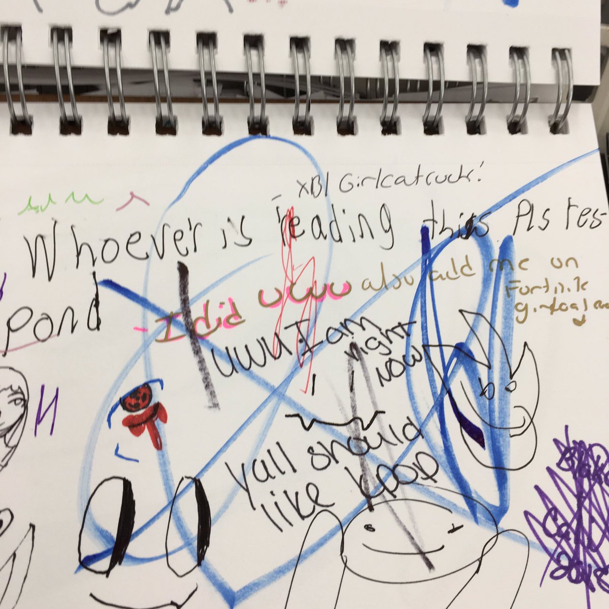 Next time you step into a Michael's arts & crafts store, do yourself a favor and look through those notepads they leave out for you to test their markers on 