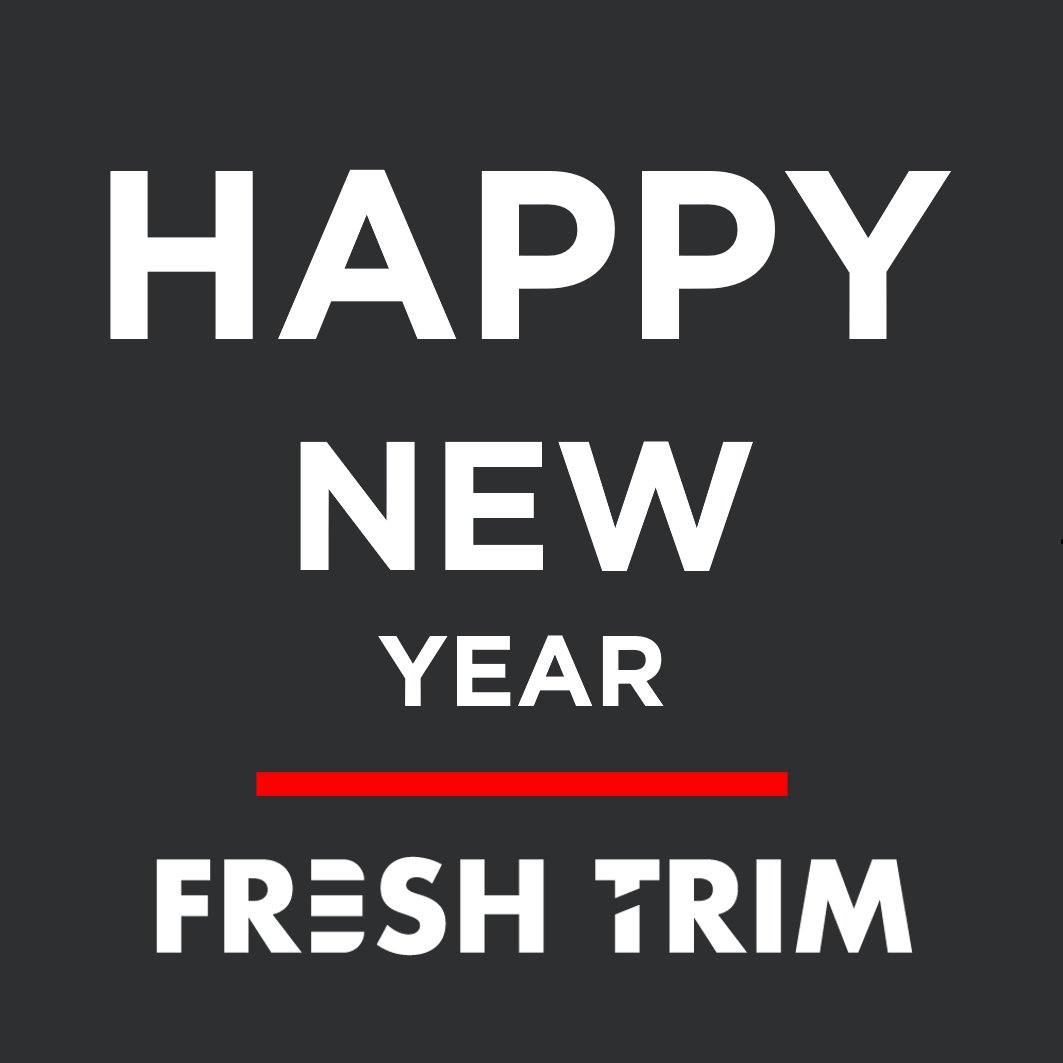 Wishing you all a great start to the new year #stayfresh2019 #happynewyear #freshtrim