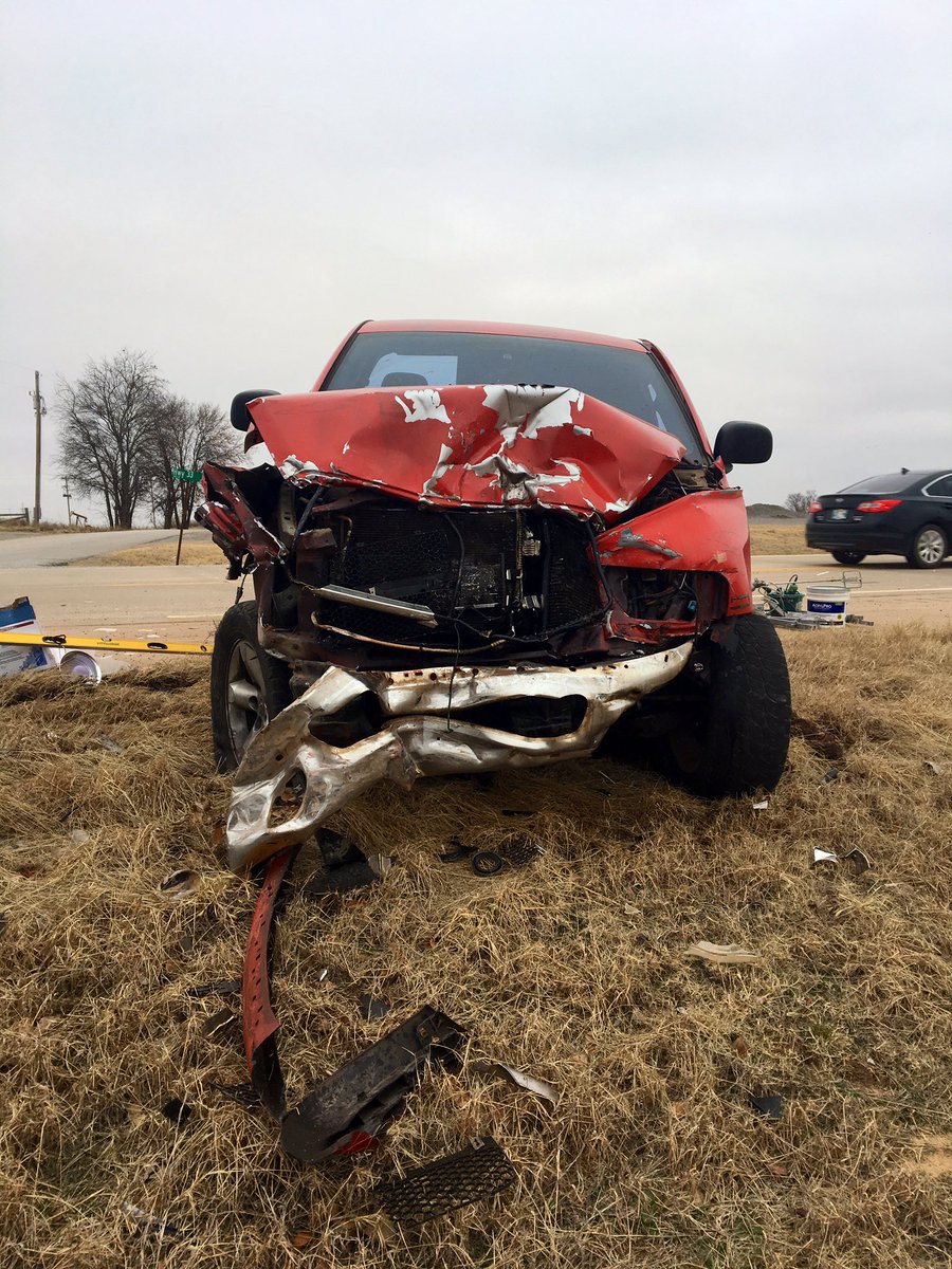 robinizard's tweet image. R.I.P. Dodgy Ram. 2004-2019. The officer said I won the “first accident of the year” award. The prize is pretty lame though. Thankfully not my fault.