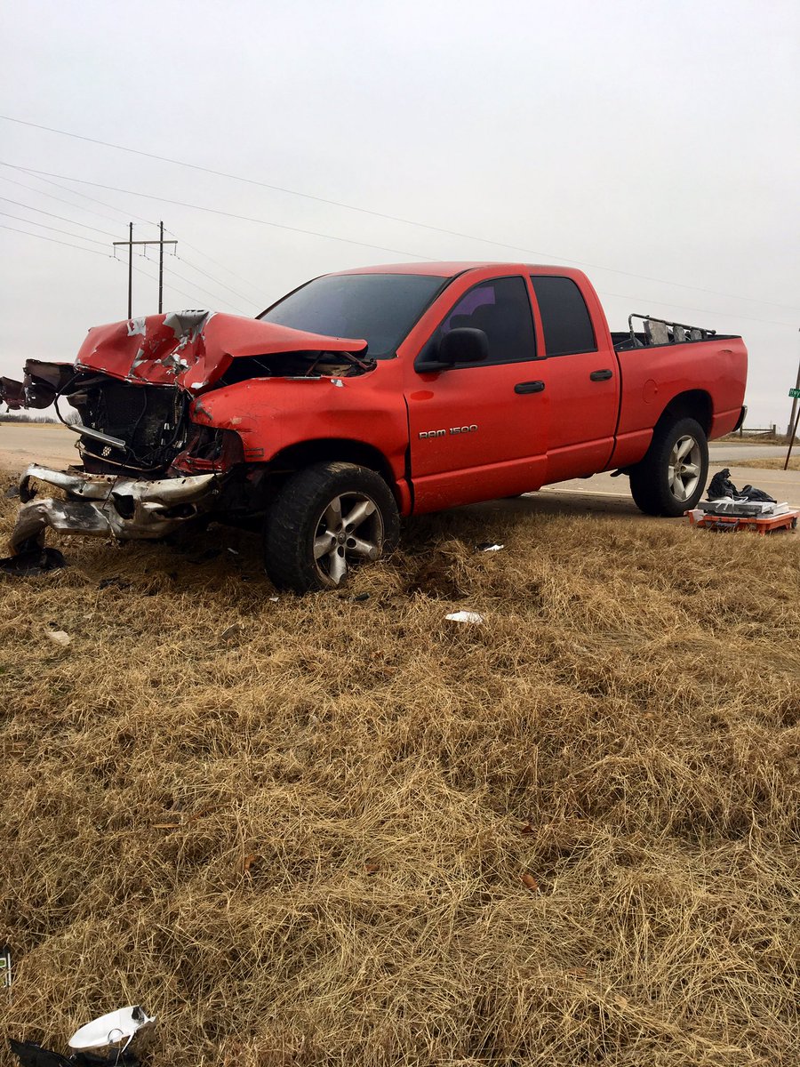 robinizard's tweet image. R.I.P. Dodgy Ram. 2004-2019. The officer said I won the “first accident of the year” award. The prize is pretty lame though. Thankfully not my fault.