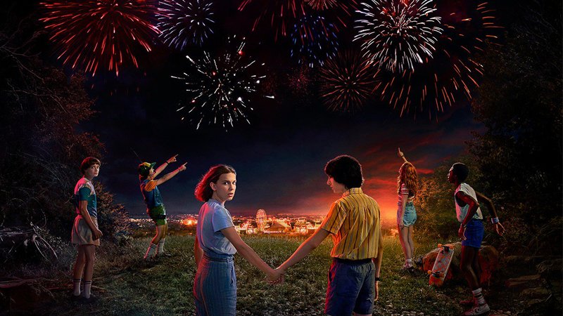 Gizmodo's tweet photo. Stranger Things finally returns July 4 https://t.co/tcZKEFAZ8X https://t.co/aUxV8AvUmv