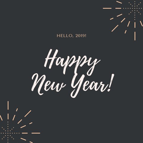 Wishing you a Happy New Year!