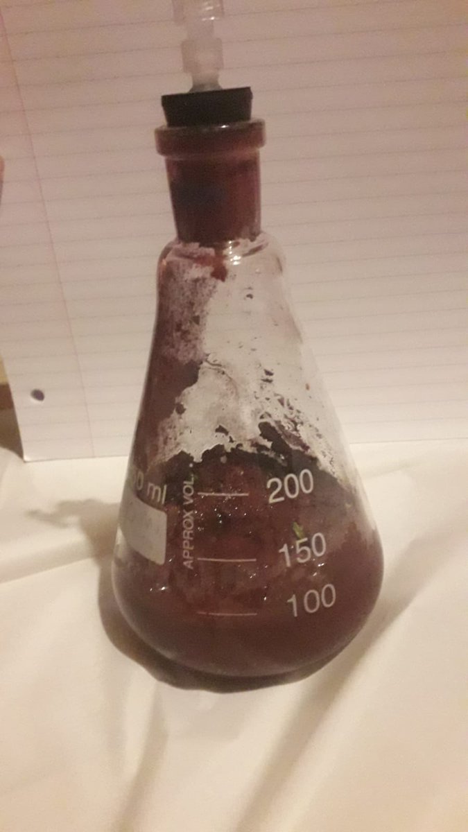 0.04 grams of garden cress grown in a Martian ecosystem model over 7 days. The model consisted of Mars' atmosphere and a simulate of Martian regolith. The project is entered into @BTYSTE 2019, inspired by the work of <a href="/SpaceX/">SpaceX</a>,<a href="/elonmusk/">Elon Musk</a> and the teams chat with <a href="/Jordan2Mars/">Jordan Evans</a> at DTS18