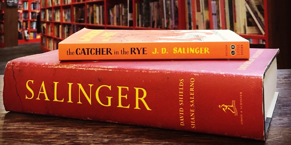 Happy 100th birthday #JDSalinger
#TheCatcherInTheRye