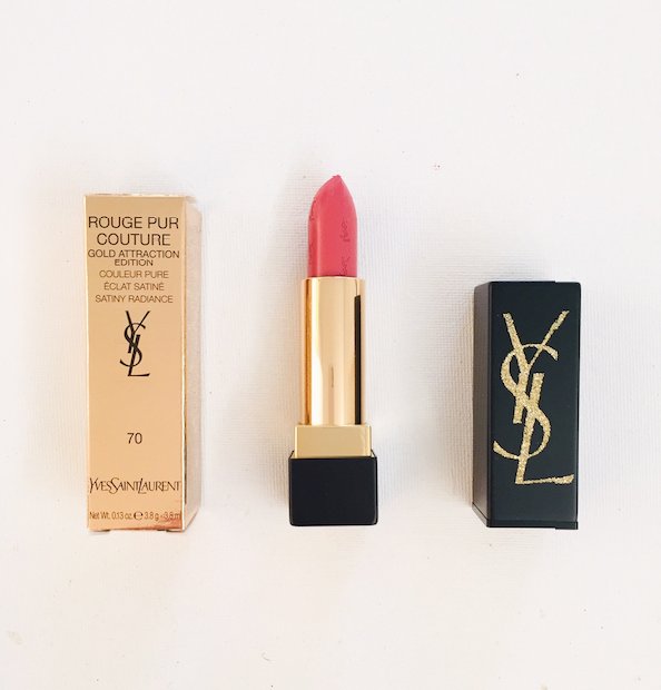 davelackie's tweet photo. Love YSL? I'm giving away this special collector edition of Rouge Pur Couture in shade 70 Le Nu! To enter, follow @davelackie &amp; RT https://t.co/7HVZFKxTf2