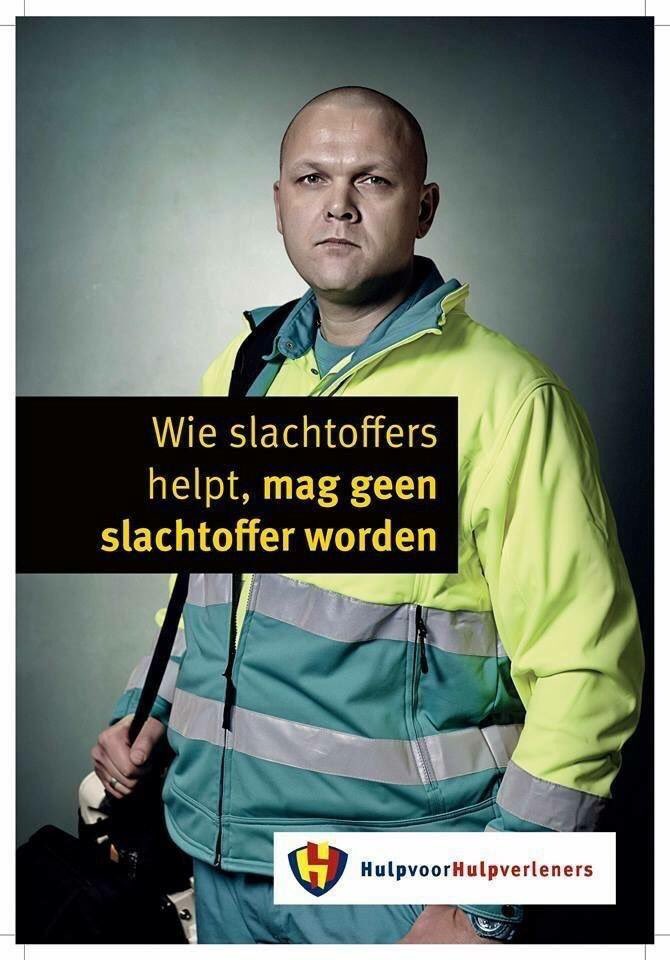 Deze campagne kreeg zoveel steun onder de hulpverleners en het publiek. Helaas is het nog steeds nodig om campagnes te voeren.