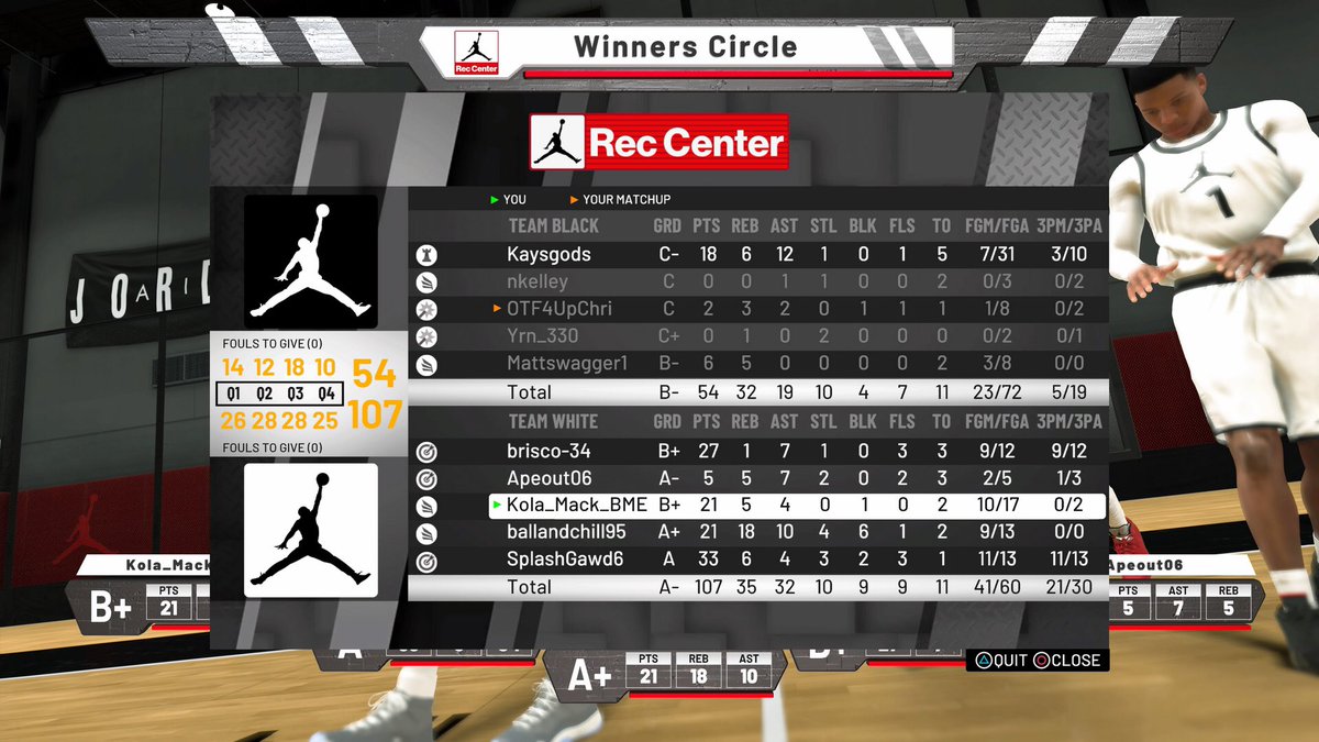 SplashGawd6's tweet photo. Just getting onto the Comp scene and preparing myself to be an up and coming sharp next season. Rec is too easy and this is just a few games not my best. Point me in the direction and remember the name #Splash 💦
@Big_Brudda_PURP  @2kCompGames  @WalkOnWarriors https://t.co/1RgP615MZP
