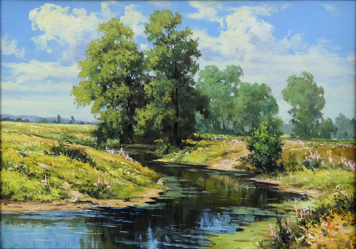 slavkoart1's tweet photo. Річечка  художник Немировський С.В. https://t.co/UFOz5F8NA9