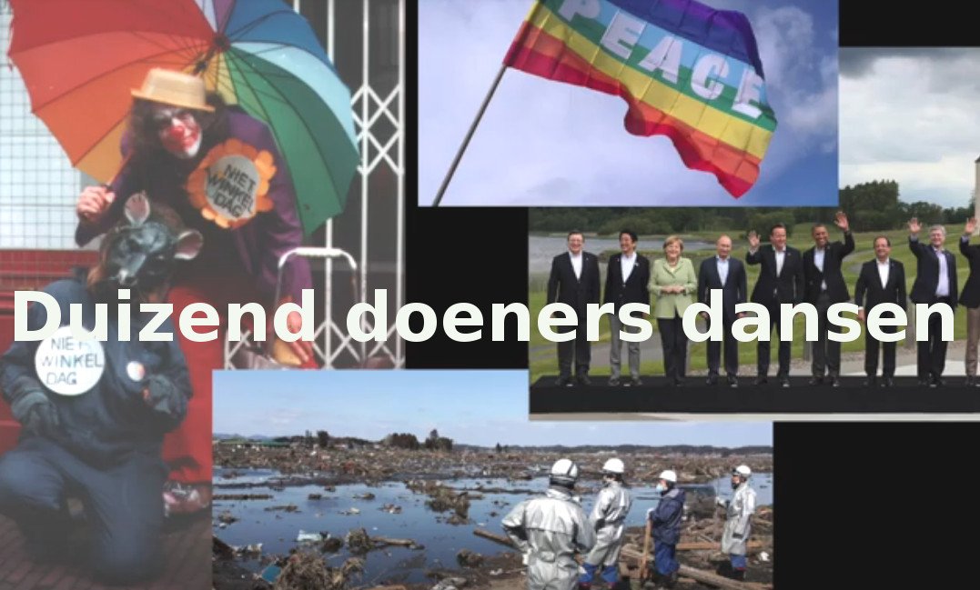 Jubileum Omslag begint met prachtig lied: Duizend doeners dansen  omslag.nl/nieuws/01198.h…