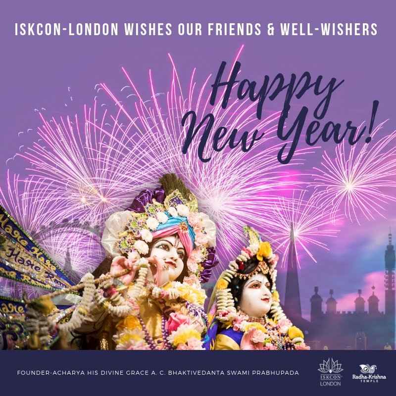 Iskcon London Radha Krishna Temple Happy New Year To Our Followers May You Have A Wonderful And Spiritually Uplifting New Year Yoga Spirituality Meditation Mantra Bhakti Bhaktiyoga Wellness Lifelessons Newyearnewyou Iskcon London Radha Krishna Temple Happy New Year To Our Followers May You Have A Wonderful And Spiritually Uplifting New Year Yoga Spirituality Meditation Mantra Bhakti Bhaktiyoga Wellness Lifelessons Newyearnewyou