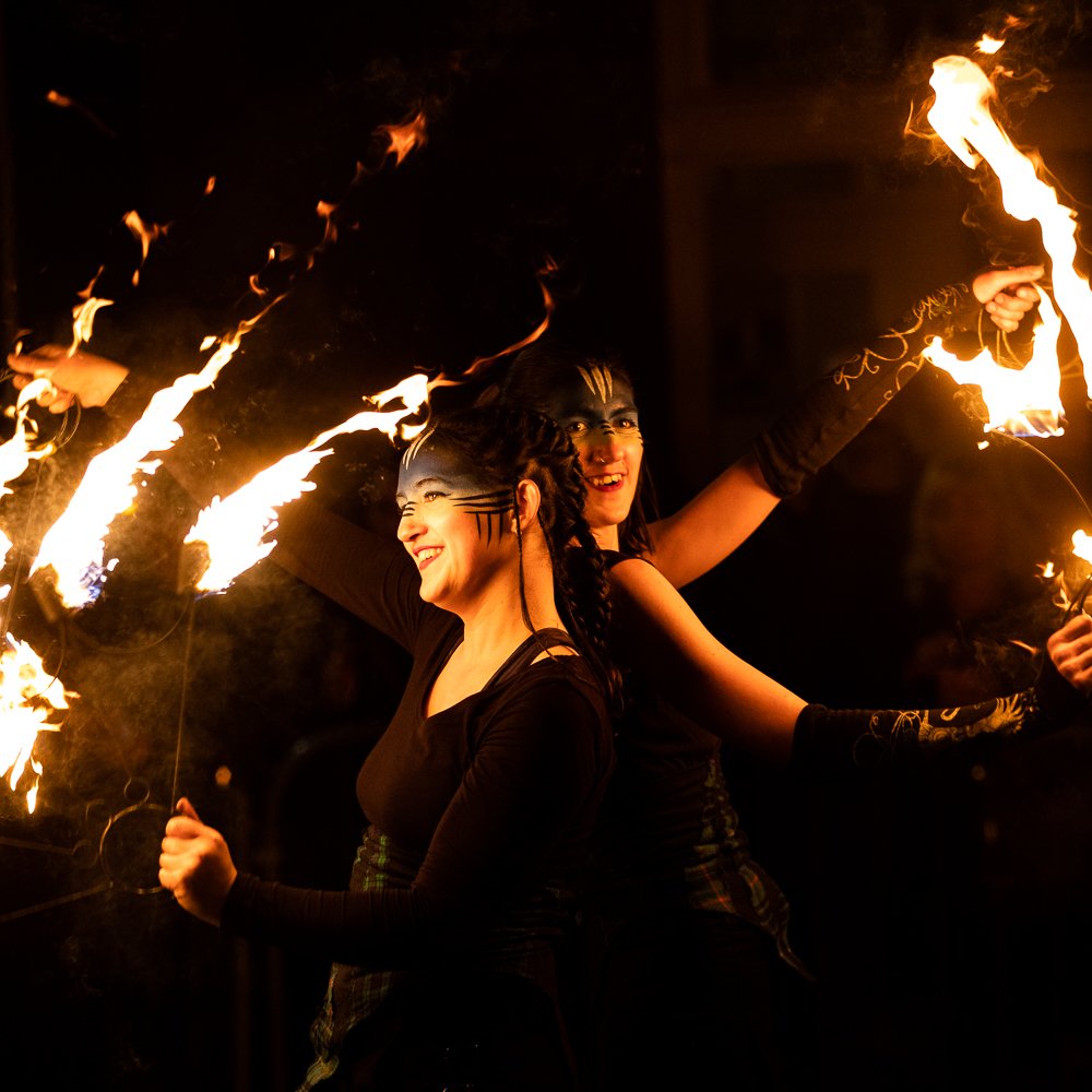Stoneysnapper's tweet photo. Some images from last nights Fireball Celebrations in Stonehaven. An eventful night which saw me take a glancing blow on the head from one as it headed slightly off target towards the sea 😂. #Fireballs #pyroceltica https://t.co/4kjLjNdSCN
