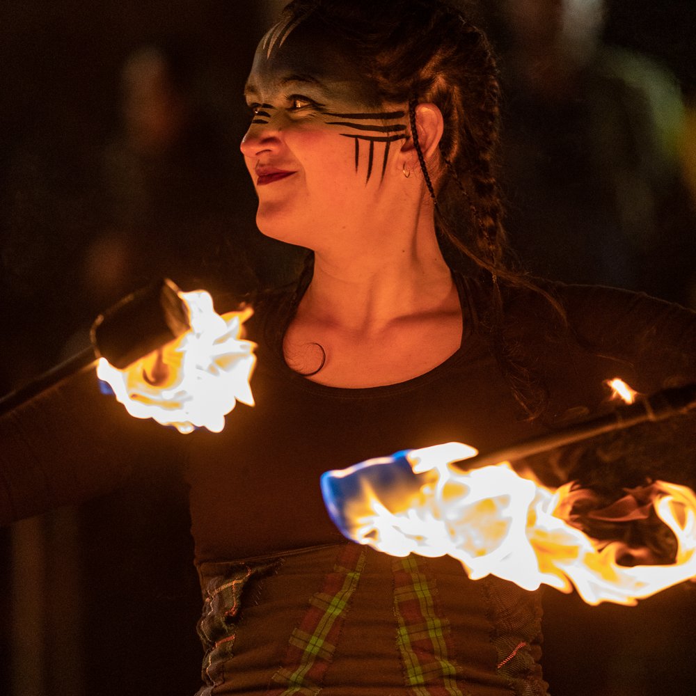 Stoneysnapper's tweet photo. Some images from last nights Fireball Celebrations in Stonehaven. An eventful night which saw me take a glancing blow on the head from one as it headed slightly off target towards the sea 😂. #Fireballs #pyroceltica https://t.co/4kjLjNdSCN