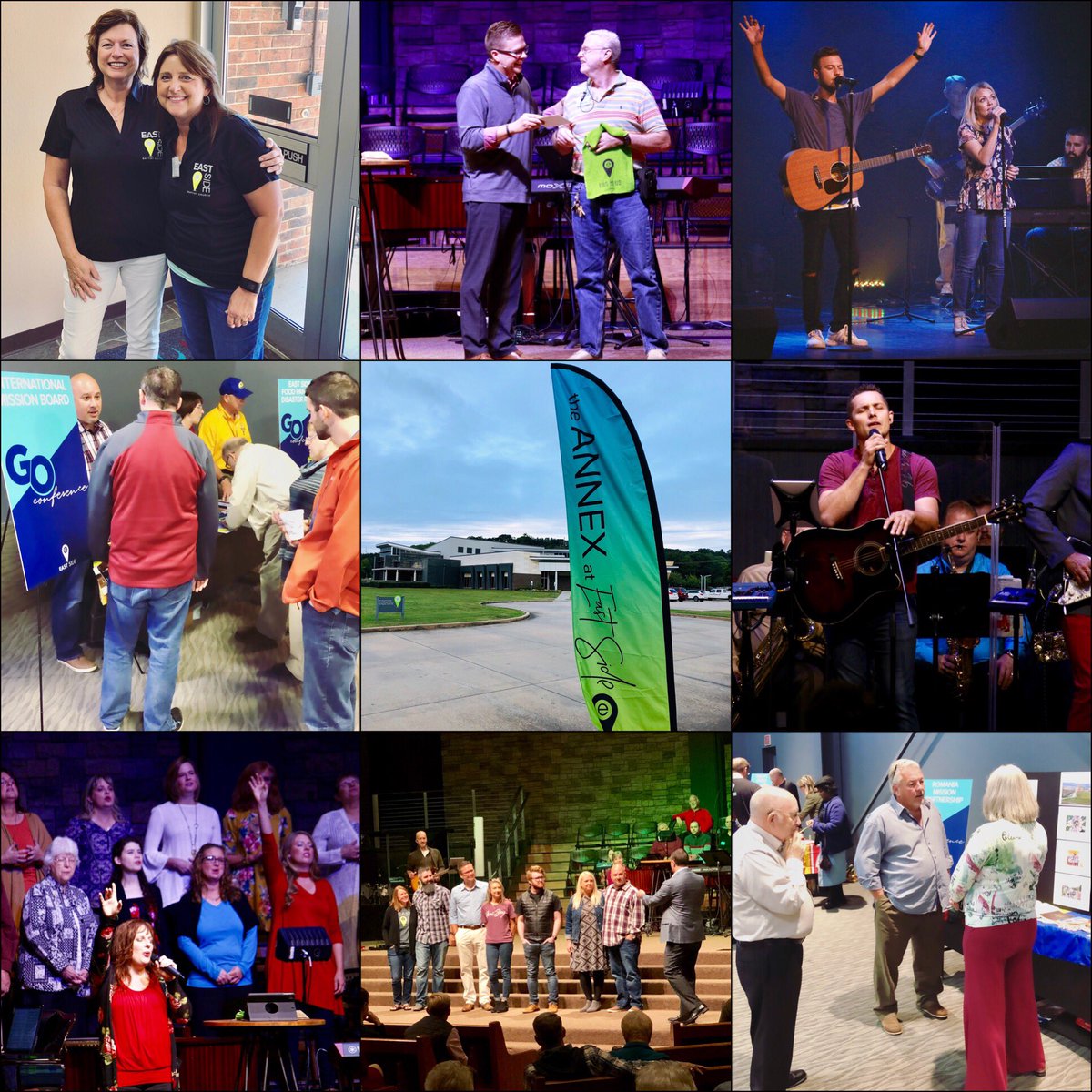myeastsidetv's tweet photo. We couldn’t just pick a Top 9 to recap 2018. God has been doing some amazing things through His people this past year at East Side. We can’t wait to see what springs forth in 2019! #ESBCGatherGrowGo #myEastSide https://t.co/reiSKSezhC