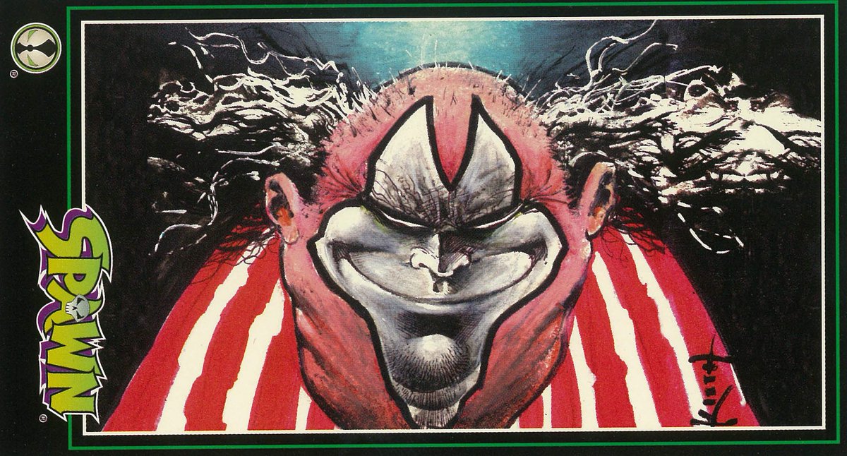 Cool Comic Art on Twitter "RT Spawn trading card, 1995 art by Sam Kieth"
