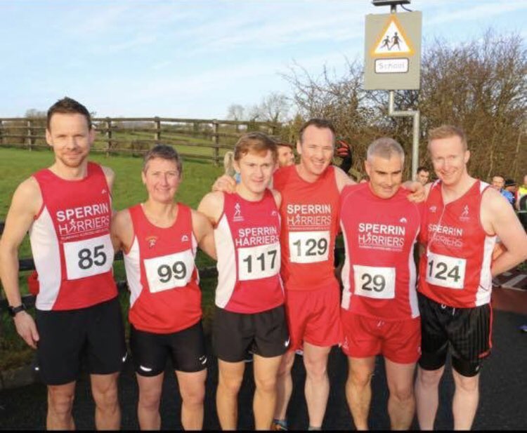Some of the Harriers who took part in Rock Run 10k today,won by Brian Taggart and Andrew Newell coming 2nd!Well done everyone!