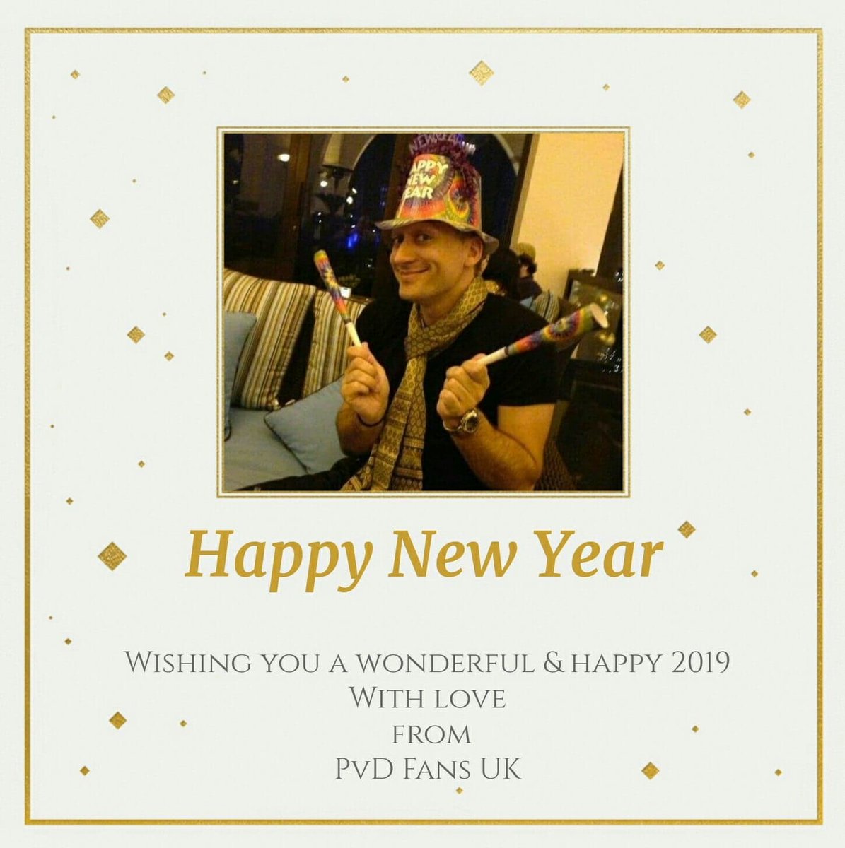 PvDfansUK's tweet photo. Happy New Year @PAULVANDYK have a wonderful &amp; happy 2019 #paulvandyk #PvDfansUK #PvDUK #trancefamily https://t.co/sPFBid525O